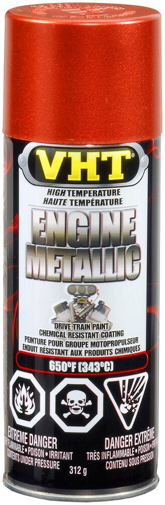 VHT High Temperature Engine Metallic Paint, 312-g