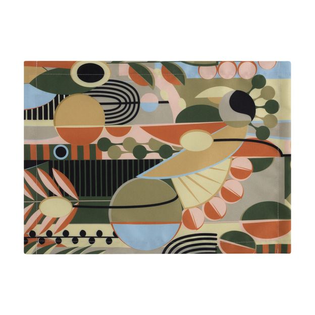 LUGAR AMERICANO 50 CM X 36 CM JARDIM IDÍLICO