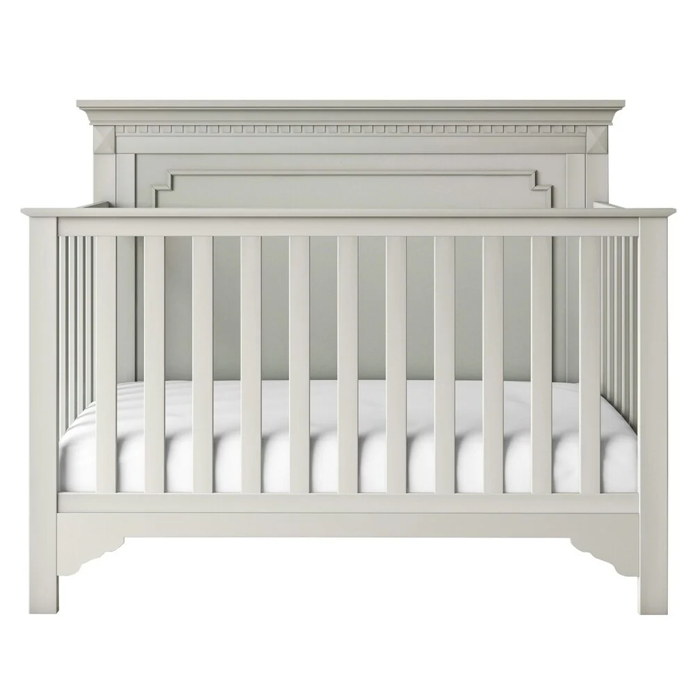 Baby Relax Edgemont 5-in-1 Convertible Crib - Gray