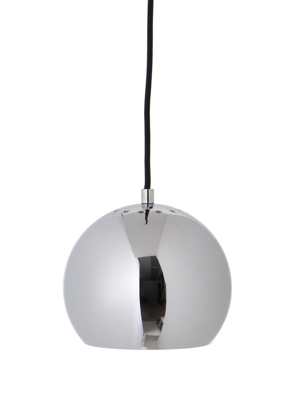 Frandsen hanglamp Ball - zilver - 18x18x15cm