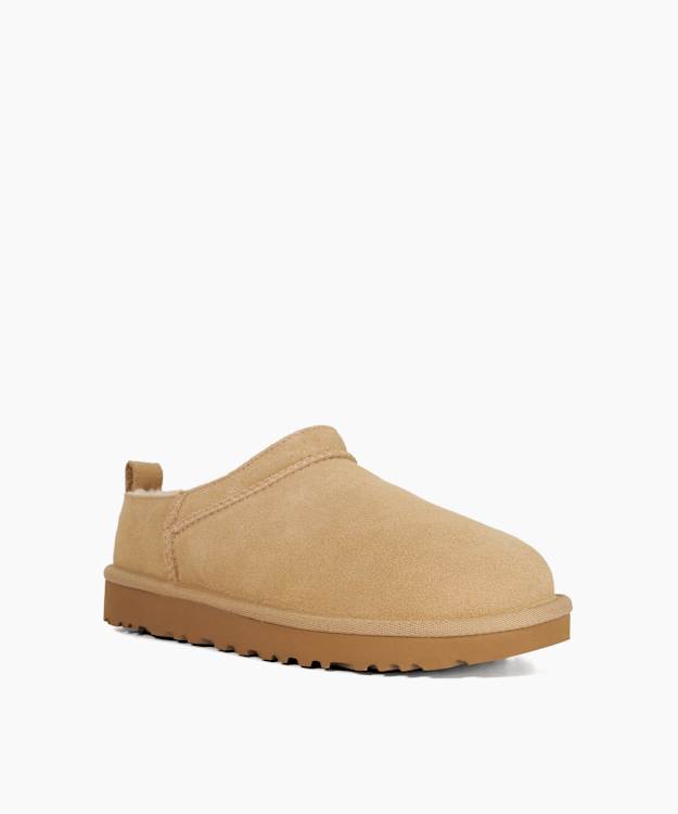 Classic Micro Sand - UGG Suede Sheepskin Low Boots