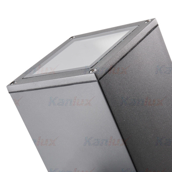 Kinkiet zewnętrznyantracyt LART 1xE27x60W IP54 Kanlux
