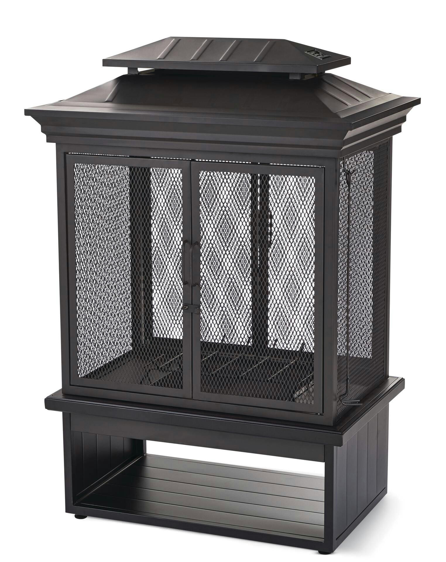 CANVAS McKay Outdoor Wood Burning Fireplace