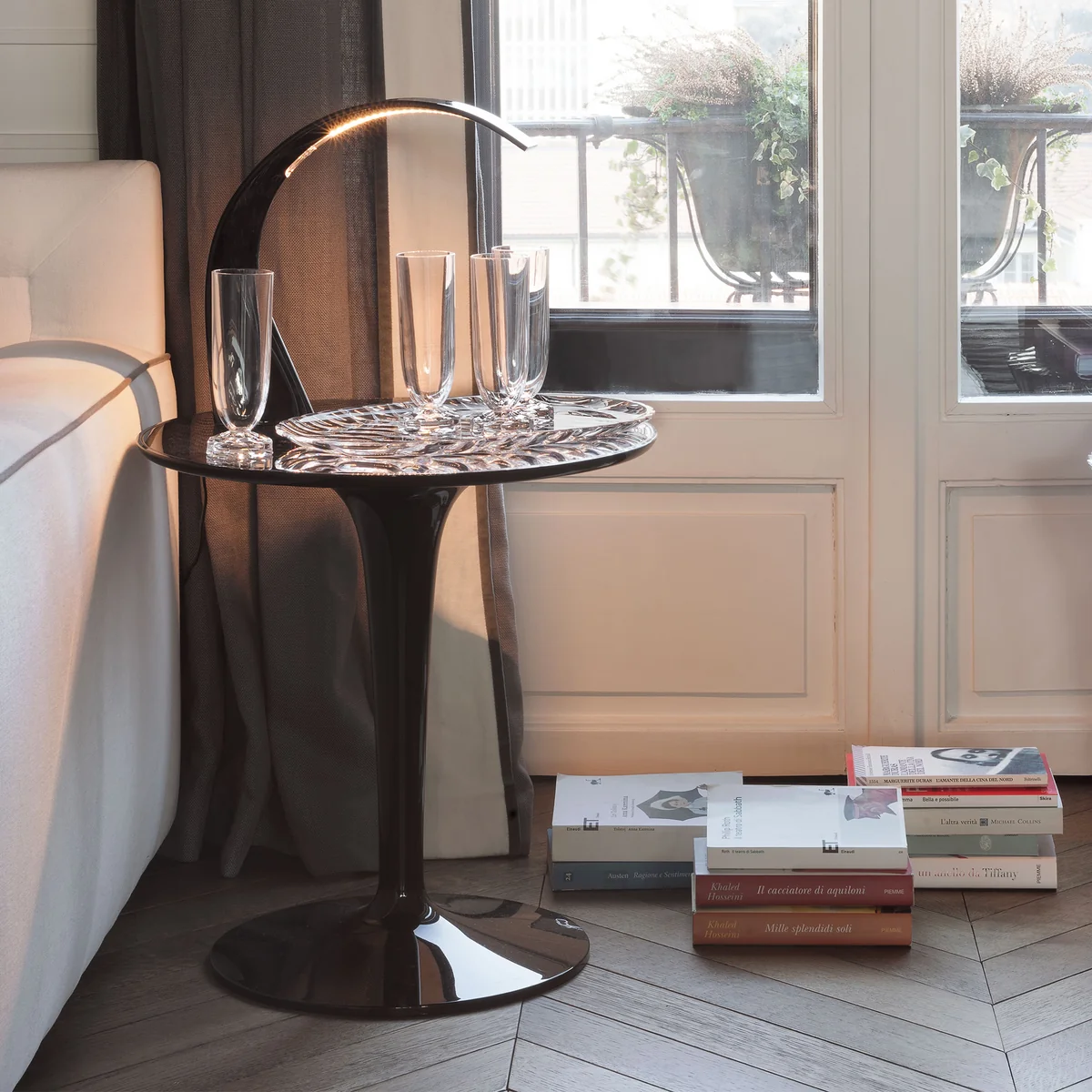 Kartell - Tip Top Beistelltisch, transparent