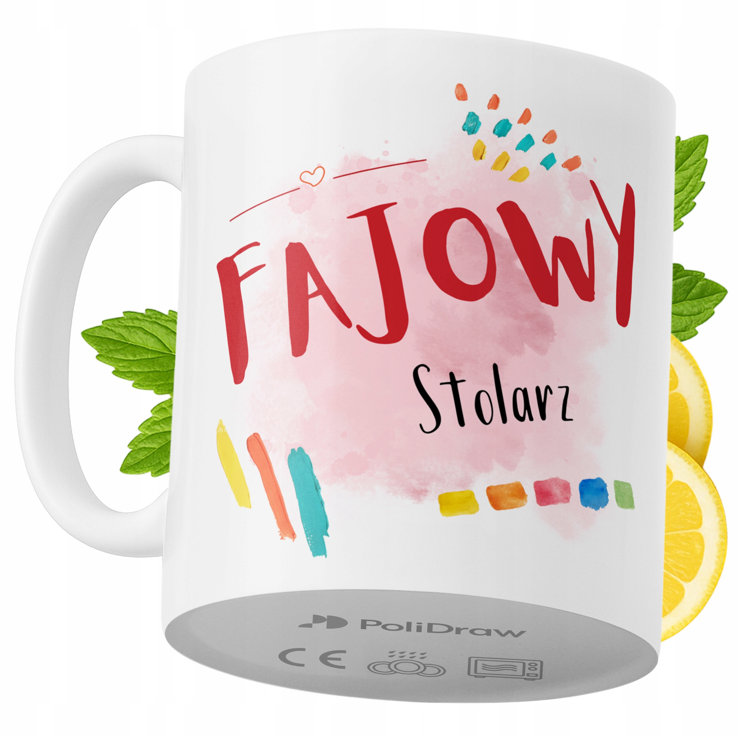 Kubek Dla Stolarza na Prezent z Nadrukiem ze Zdjęciem 330 ml PoliDraw