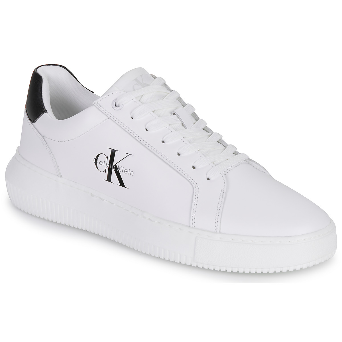 Calvin Klein Jeans - CHUNKY CUPSOLE MONO LTH - White / Black