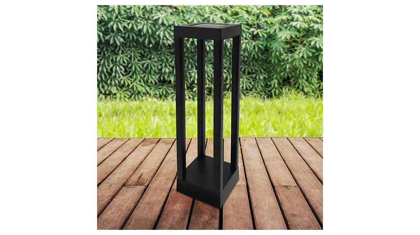 Lampa solarna Palermo LED czarna