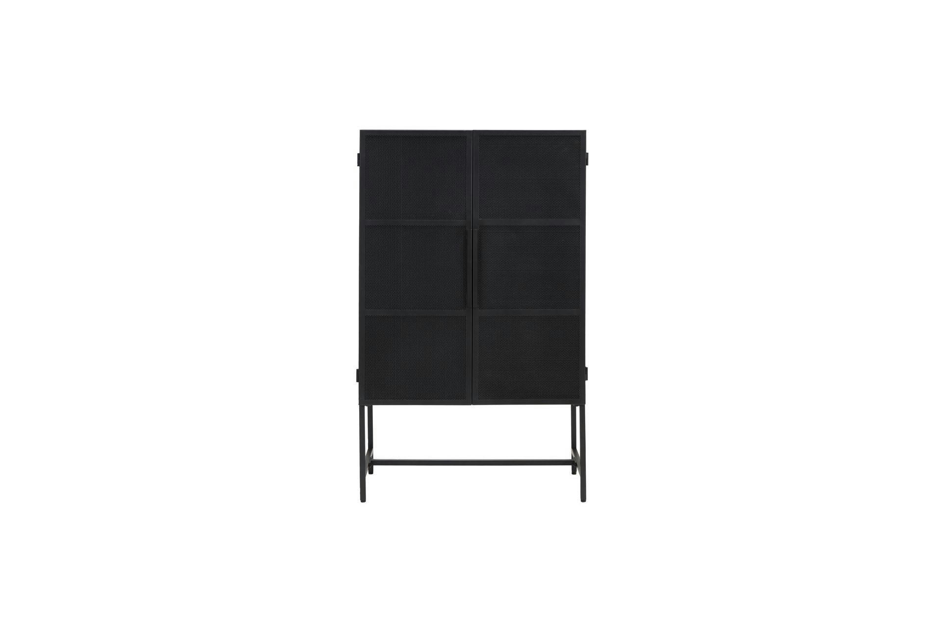 DESK - Armoire en métal noir
