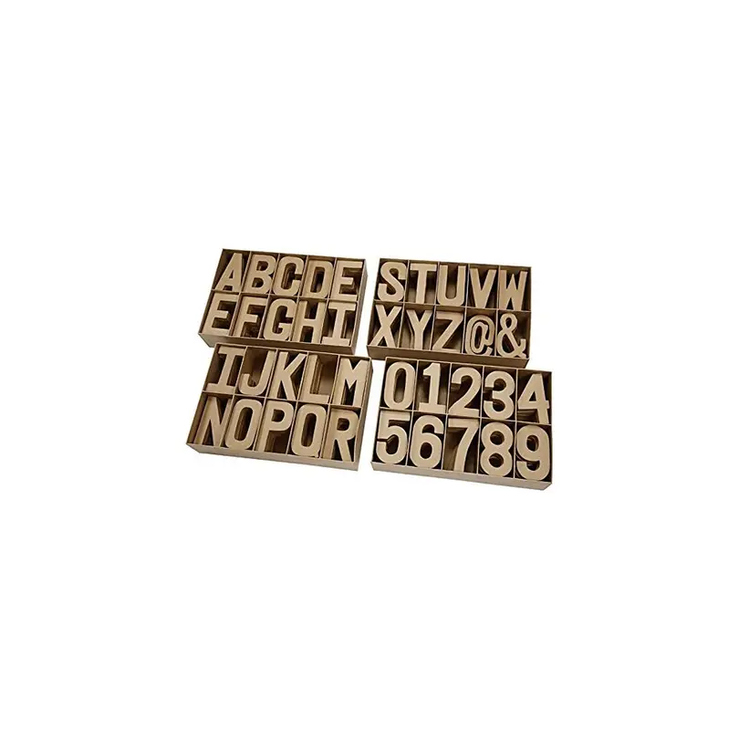 Bastelset Papp-Buchstabe