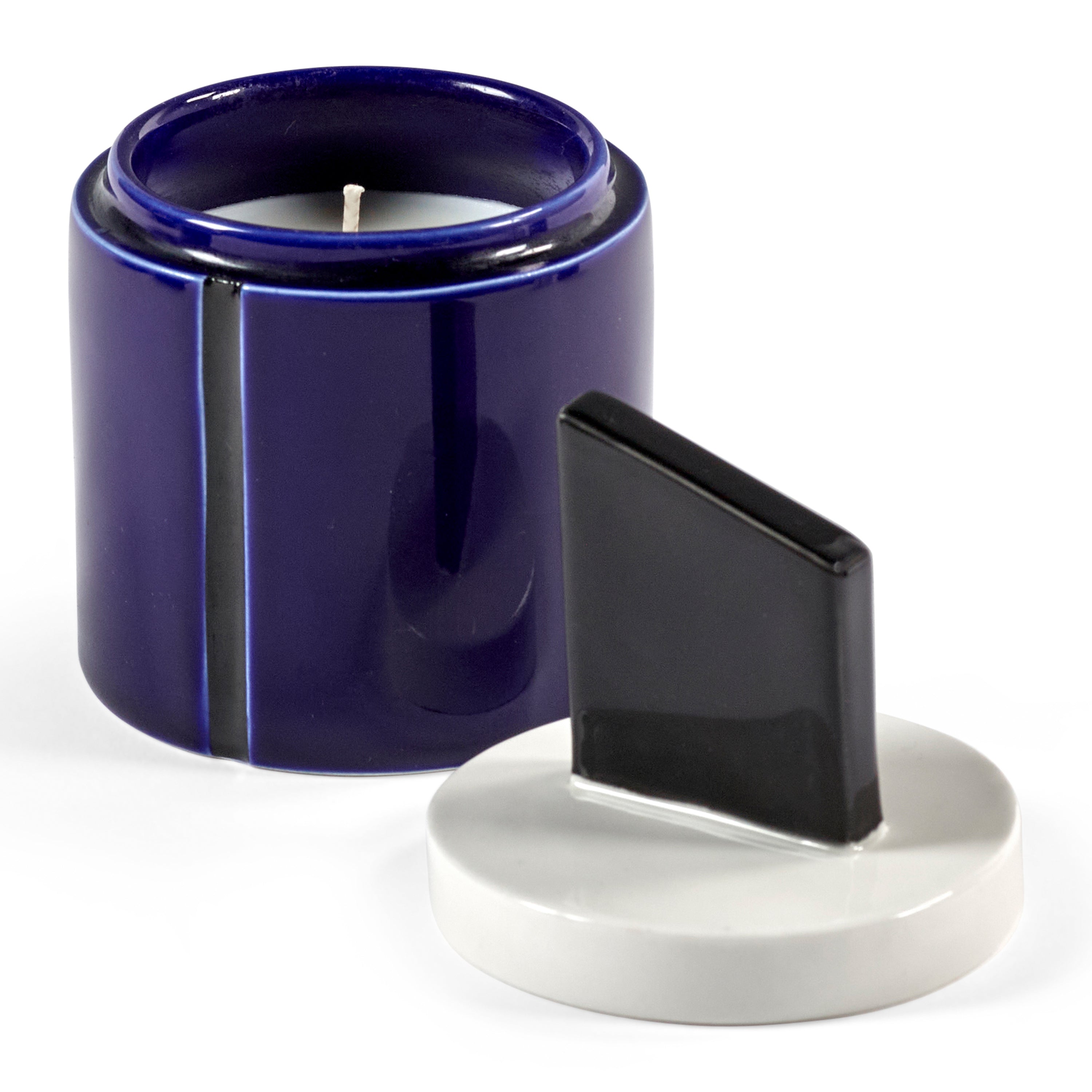 SERAX - Carolina Castiglioni - Plan C Geurkaars Ø 8,5 cm - Blauw/Zwart