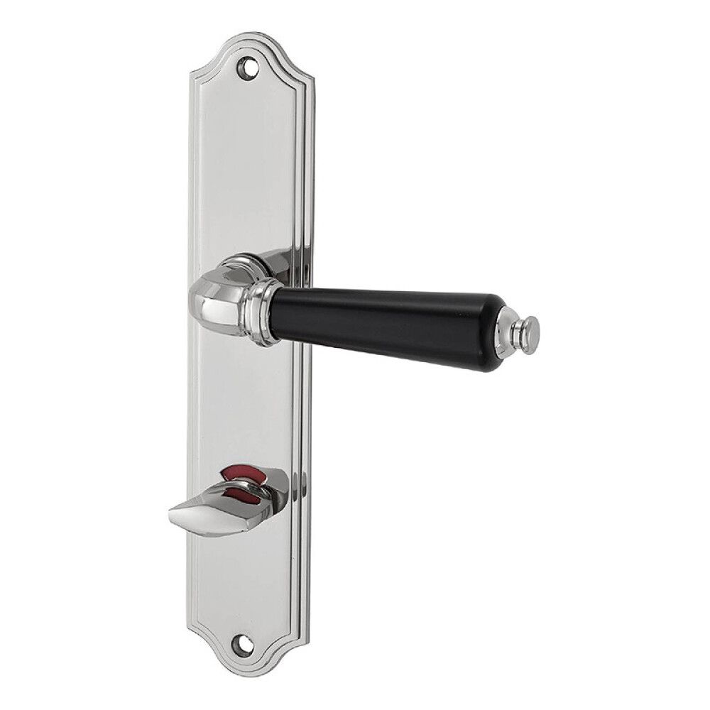INNERDØRHÅNDTAK MILLERS THIEL KROM SVART WC 120MM
