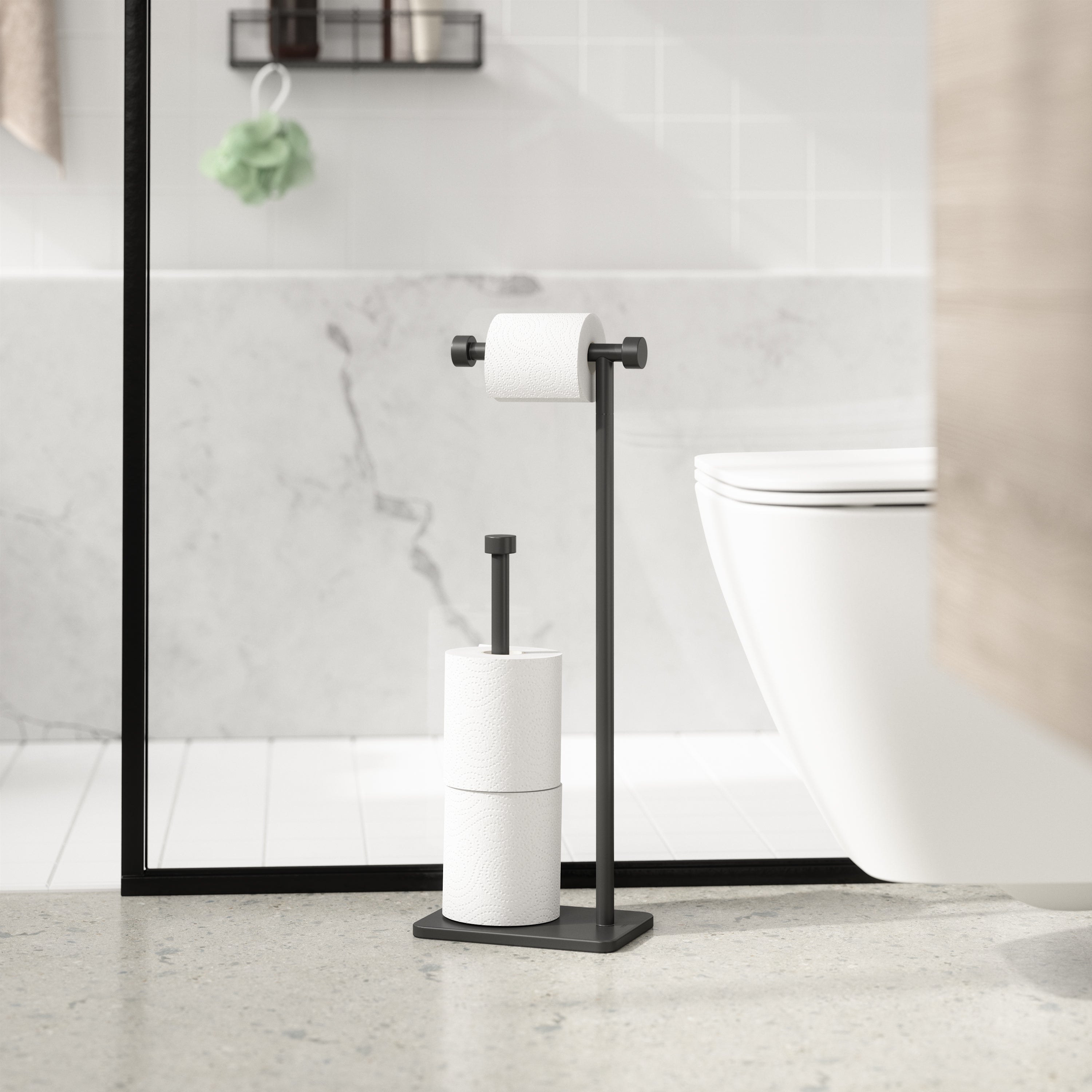 Umbra Cappa Toiletbutler - Zwart