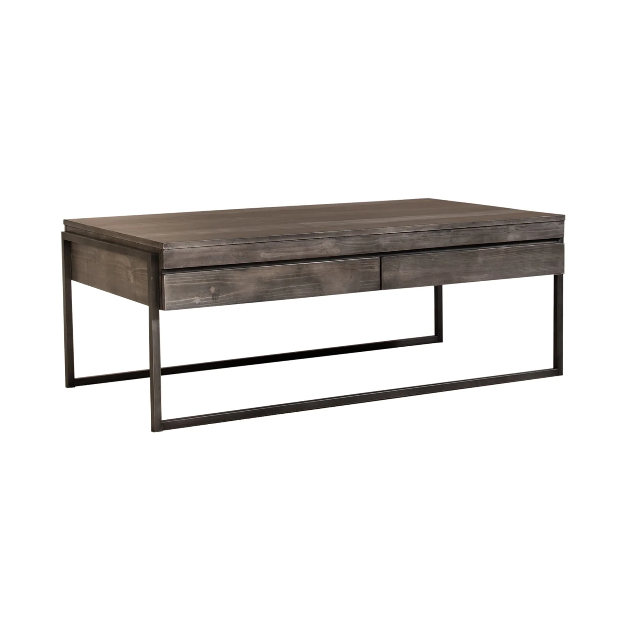 Gateway Weathered Grey Rectangular Cocktail Table