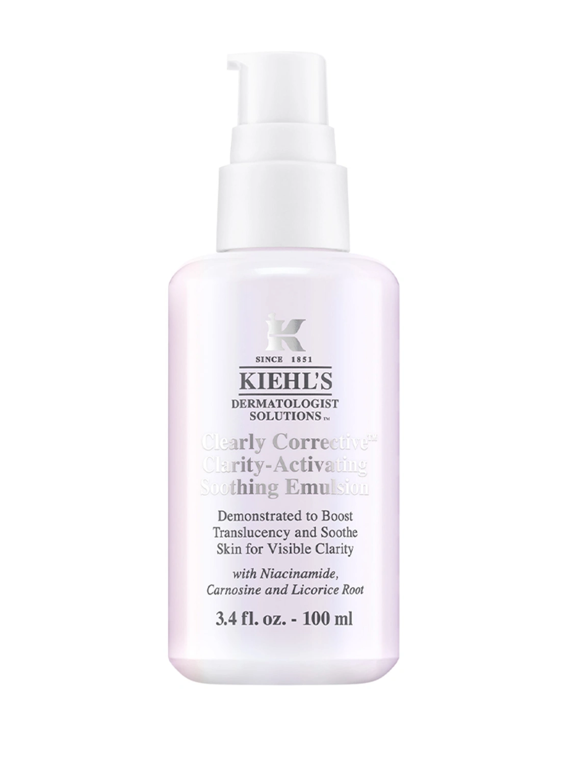 Kiehl's CLEARLY CORRECTIVE CLARITY-ACTIVATING SOOTHING EMULSION