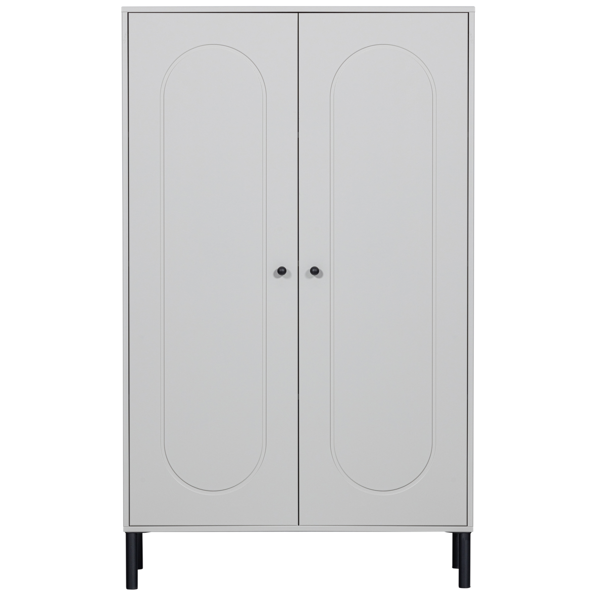 WOOOD lage kast Xina - Grenen - Wolkengrijs - 149x90x40