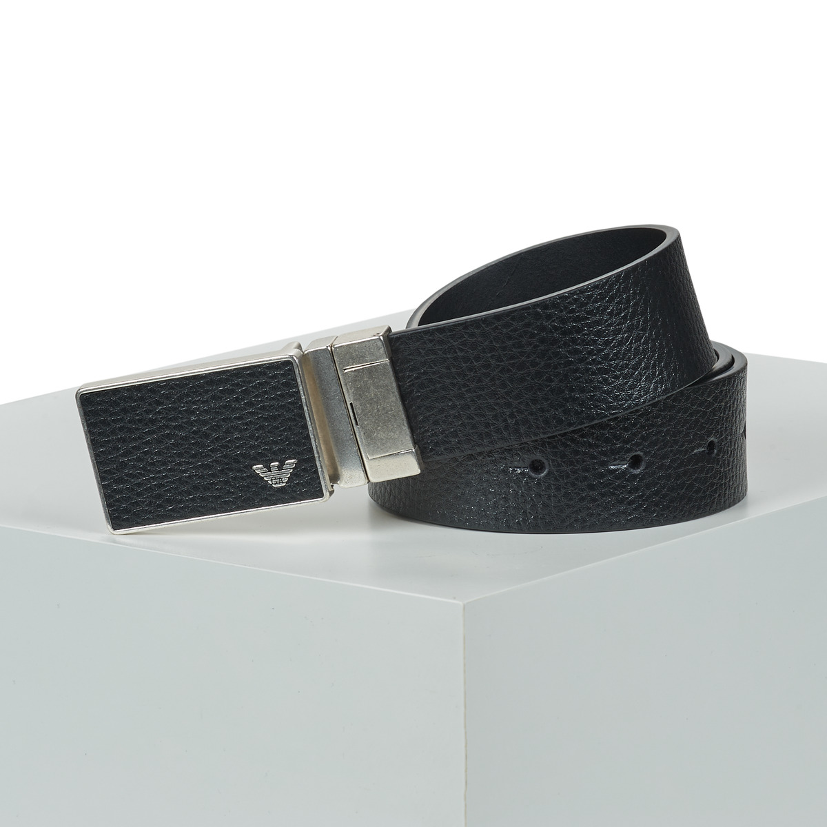 Emporio Armani - BELT REVERSIBLE SET - Black