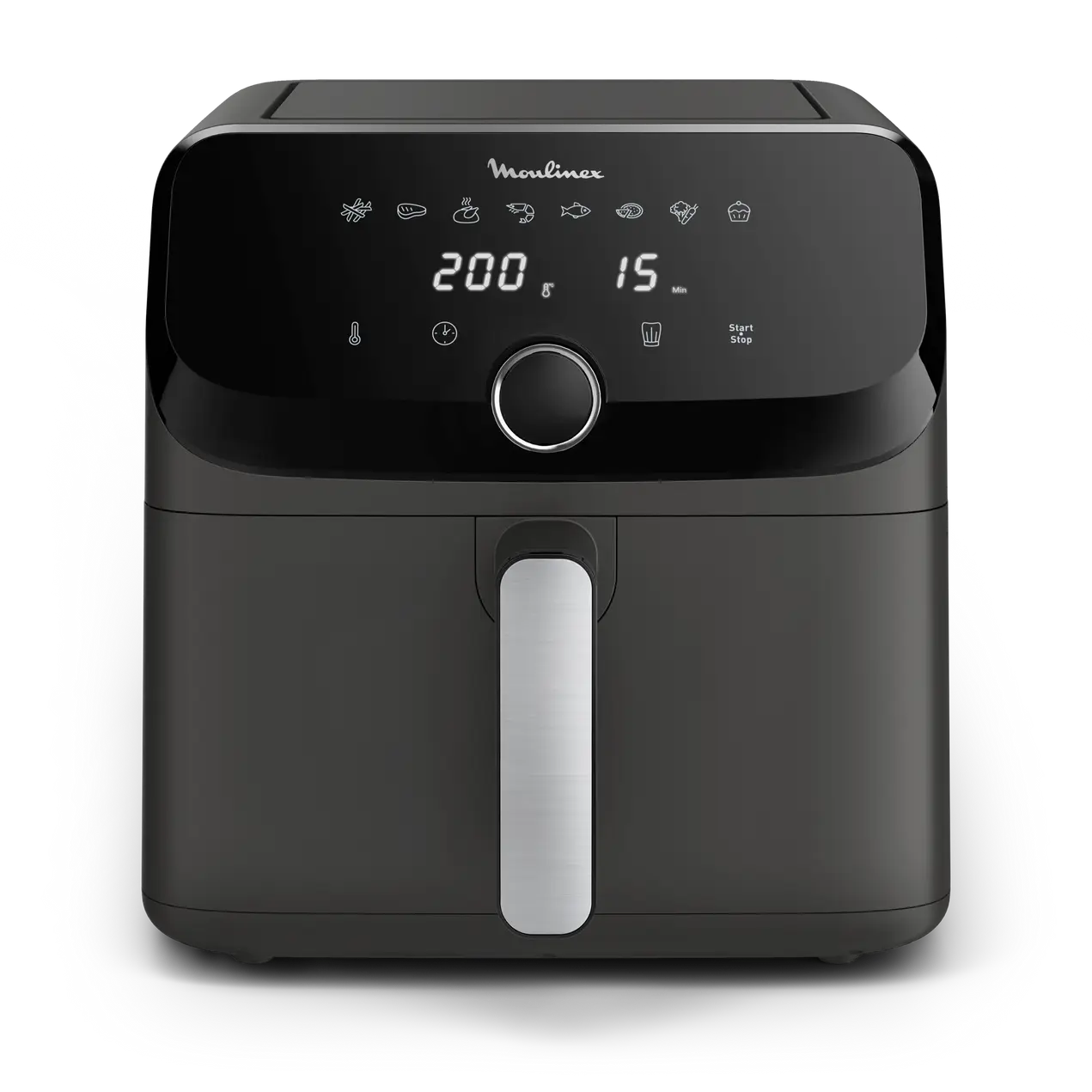 Moulinex Easy Fry Mega, 7.5L, Air fryer, Gris charbon