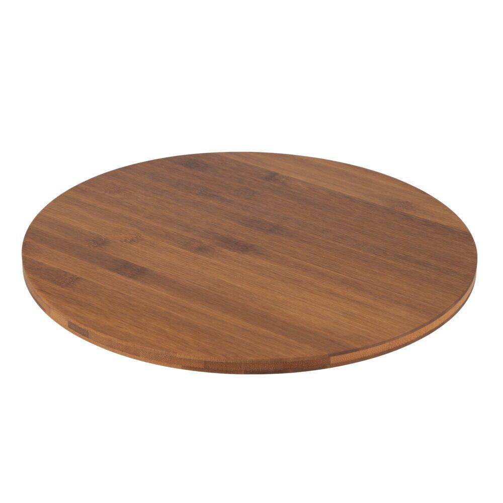 Plateau tournant rotatif en bambou Ø35cm