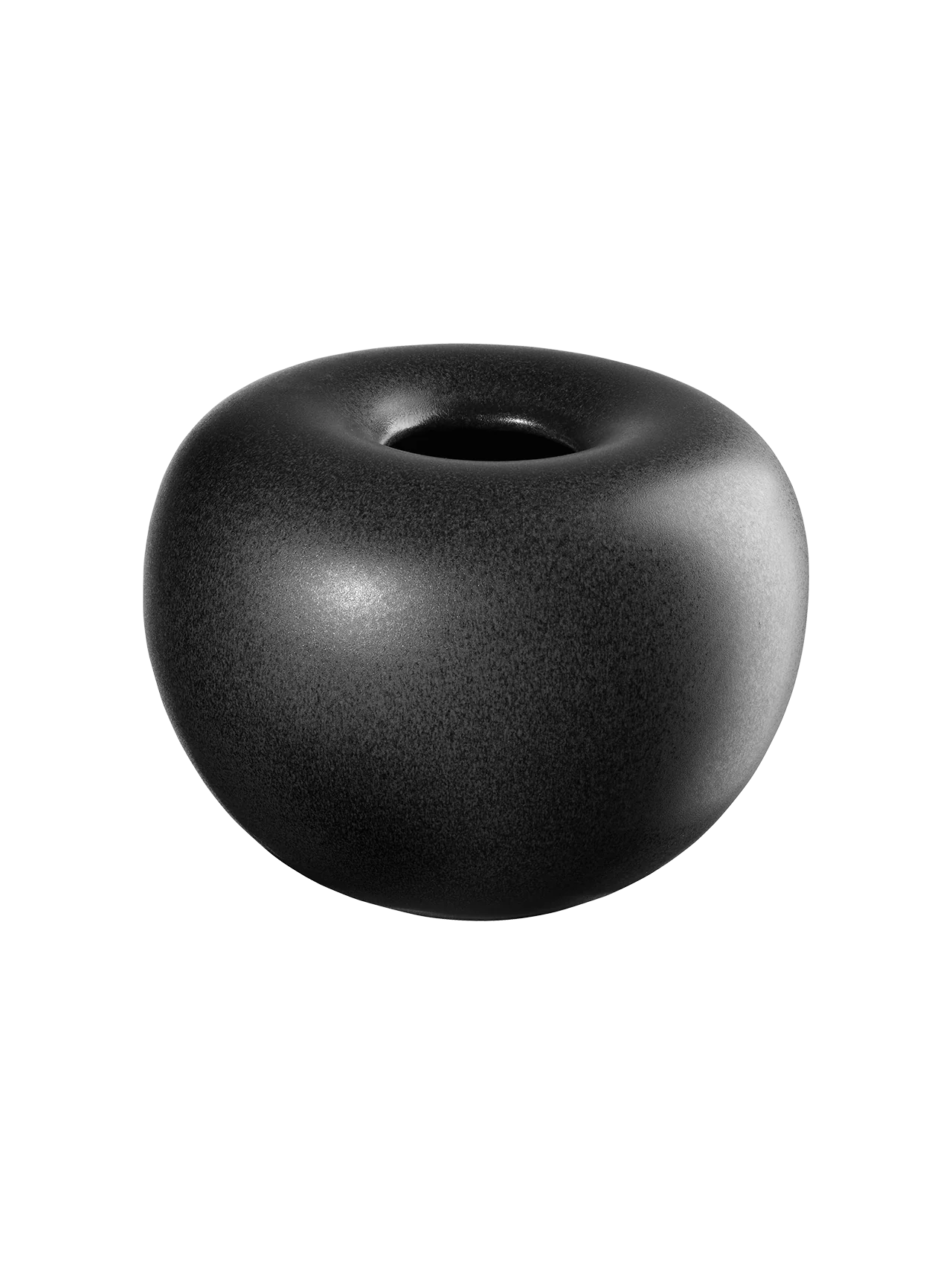 vase, black iron