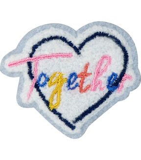 2 Together With Love Iron On Iron On Patch by hildie & jo