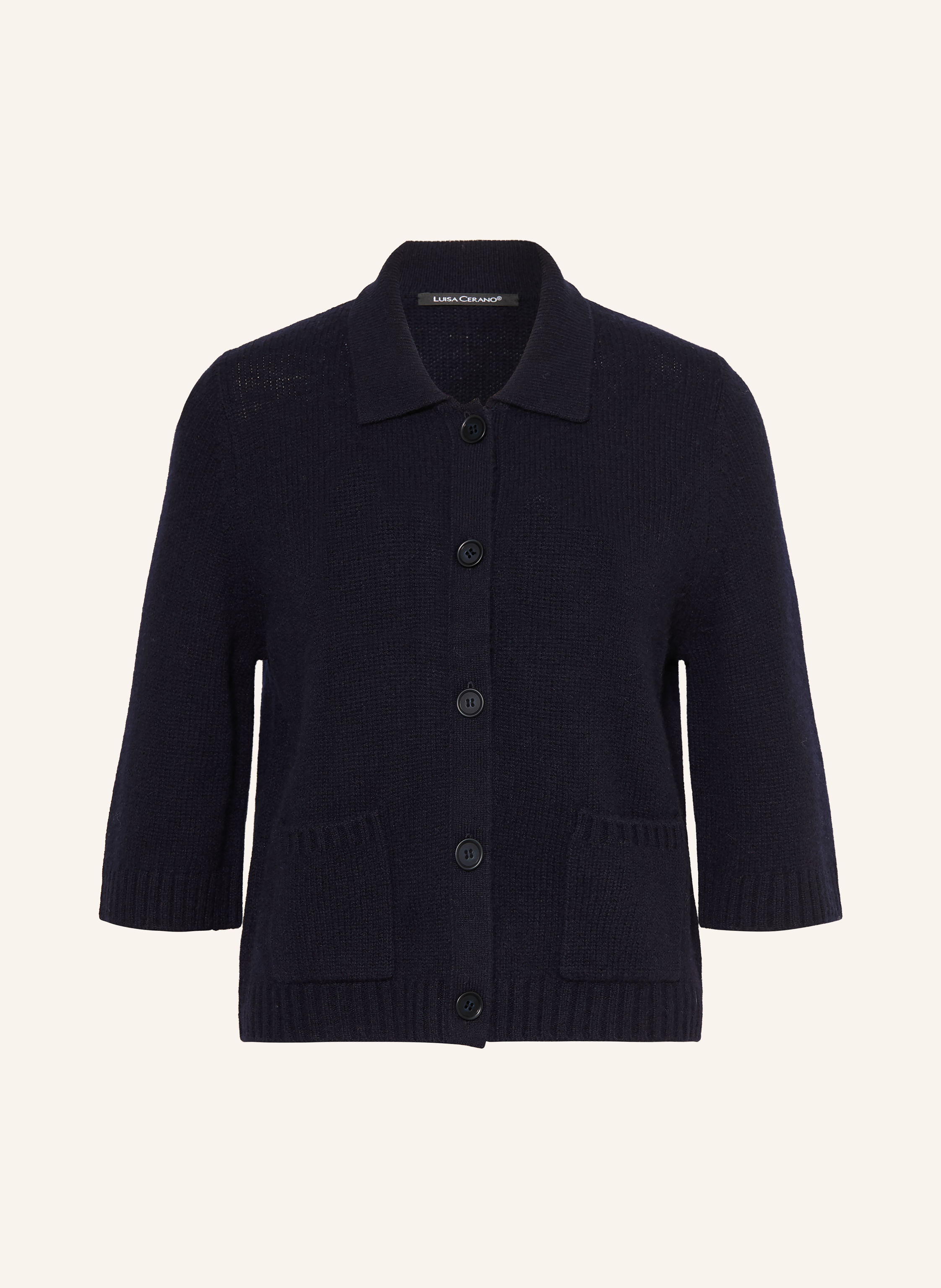 LUISA CERANO Strickjacke mit 3/4-Arm
