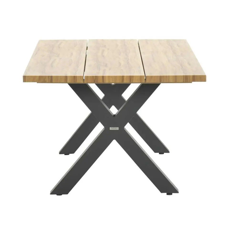 Senja tuinset 5-delig - Zadar tuintafel 180x100 cm