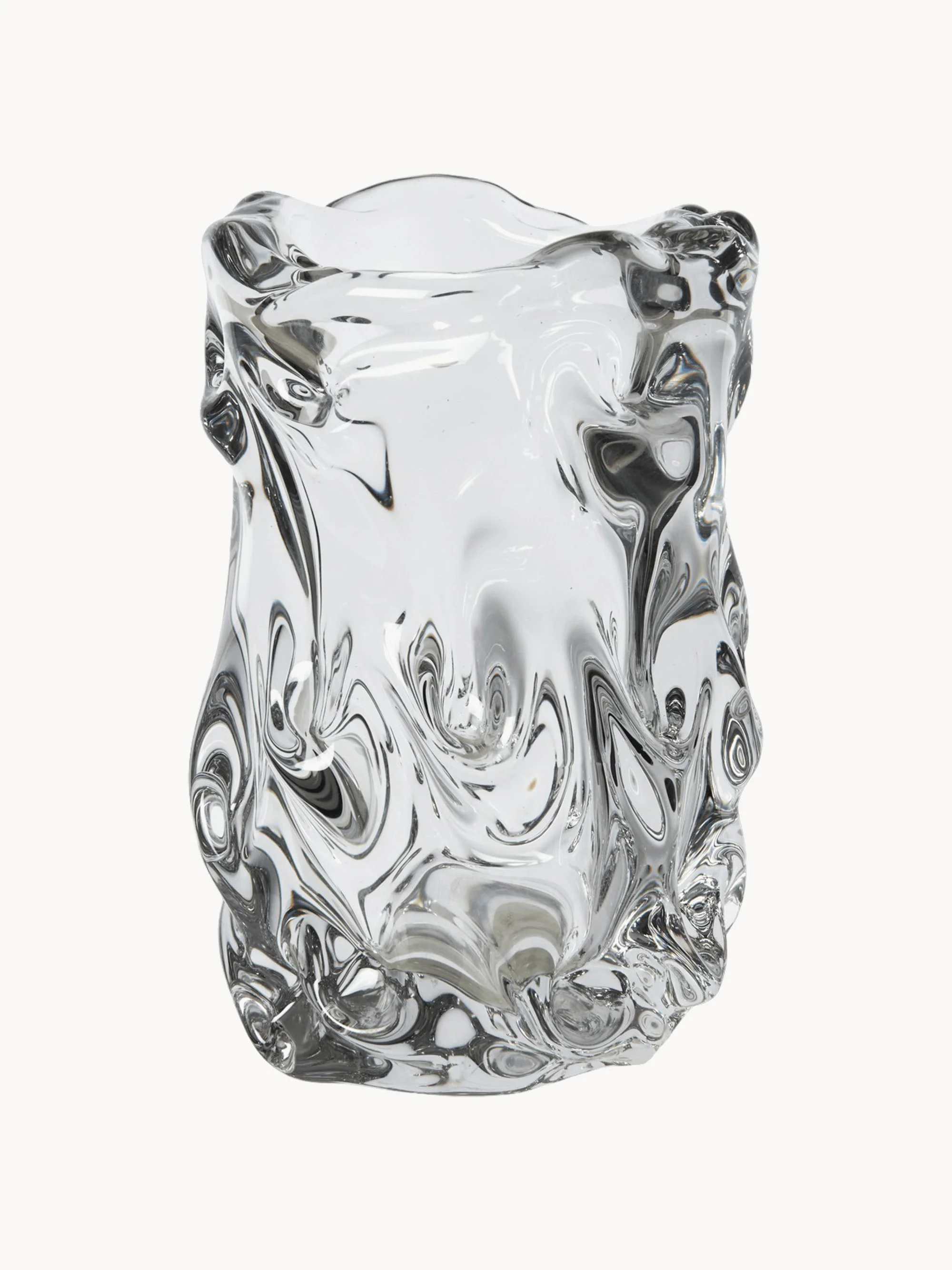 Mundgeblasene Vase Virelle, H 24 cm