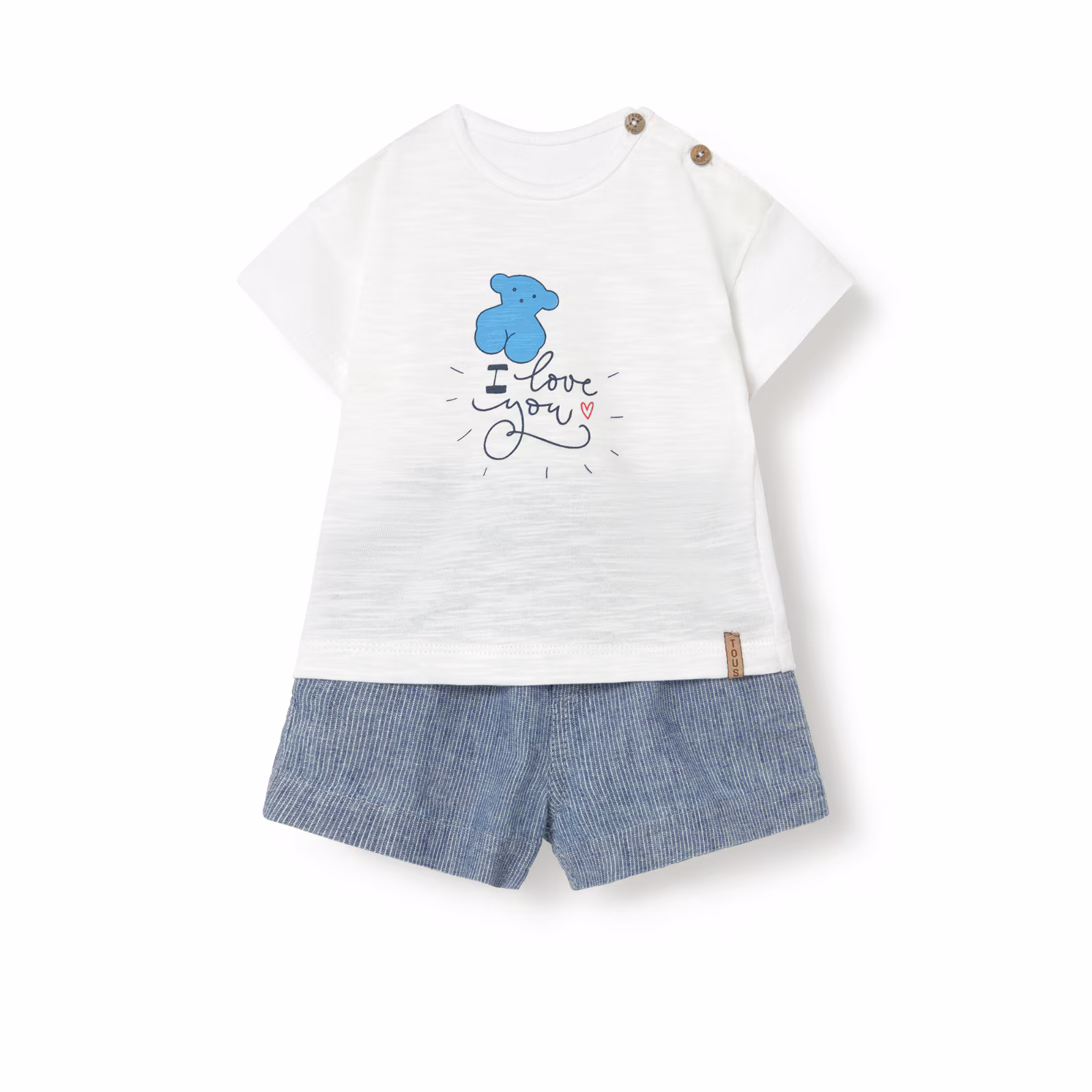 Conjunto de bebé niño Jeans azul