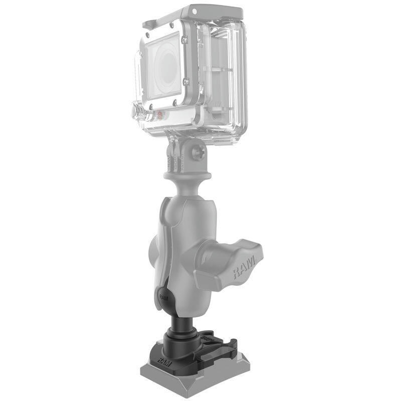 RAM GoPro Hero Mounting Base with 1-in Ball