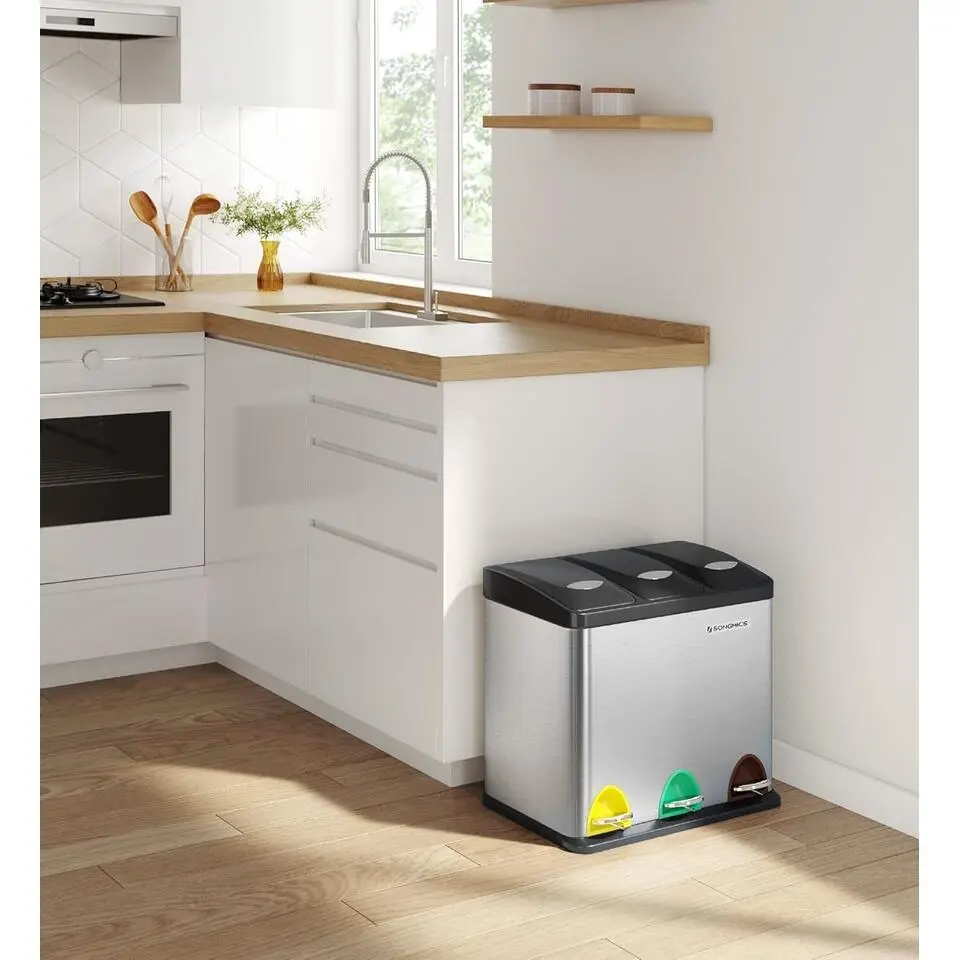 Parya Home vuilnisbak afvalbak met binnen emmer.