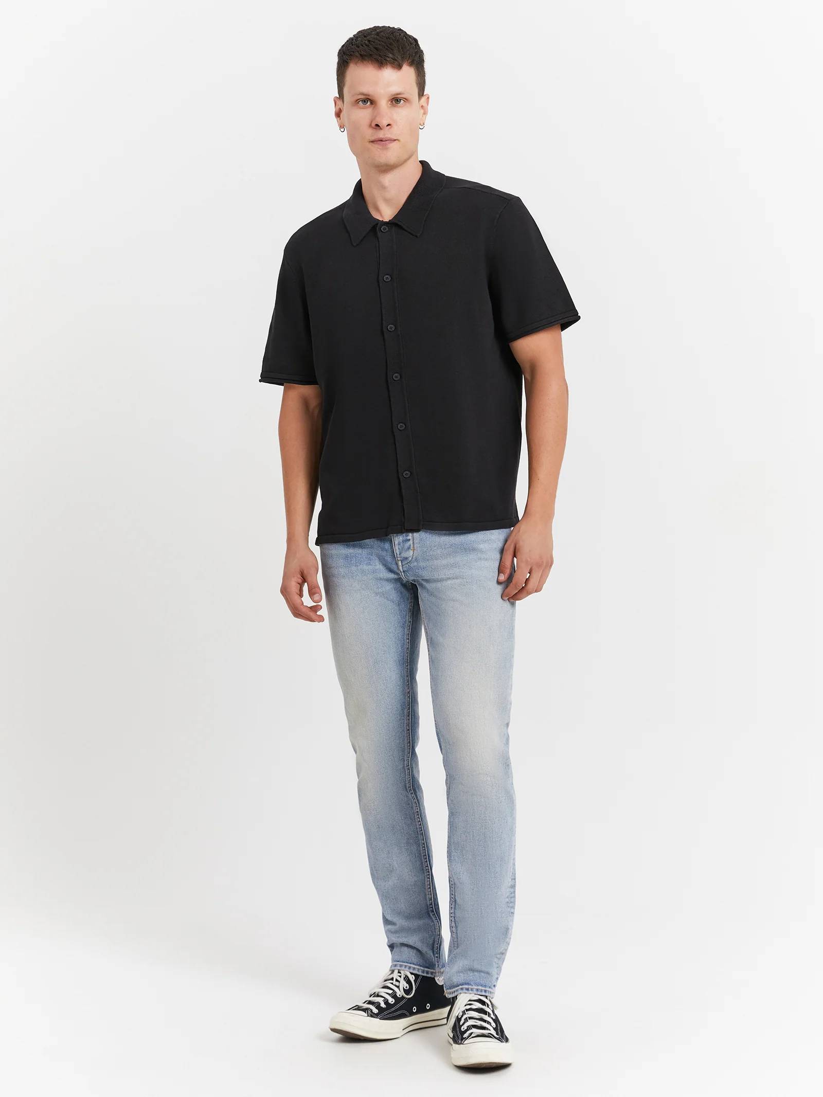 Saville Knit Short Sleeve Shirt