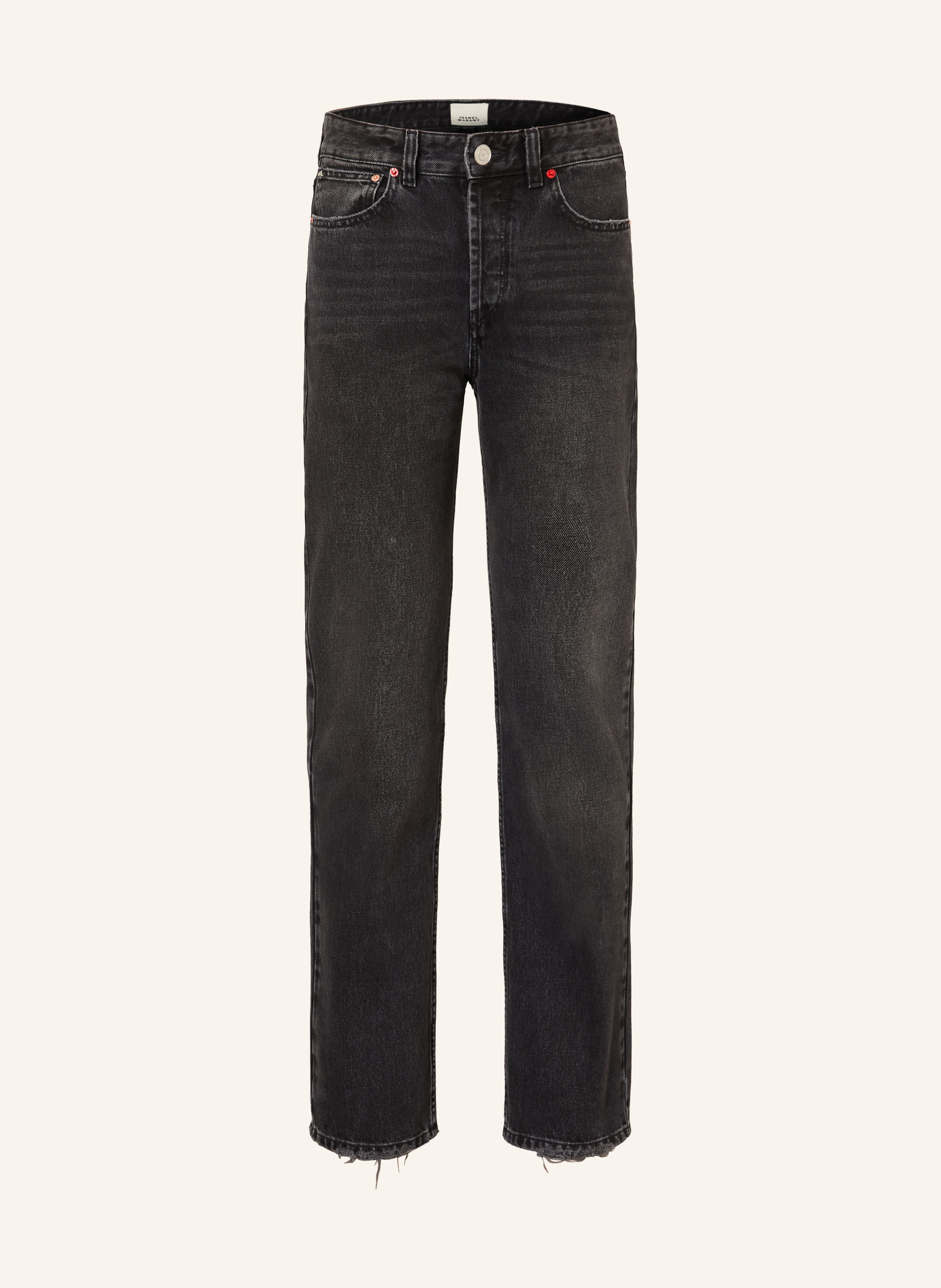ISABEL MARANT Straight Jeans DAYA mit Nieten