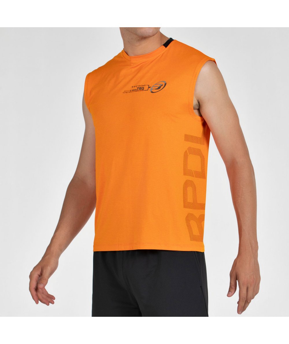 CAMISETA BULLPADEL BELENO NARANJA VIGORE