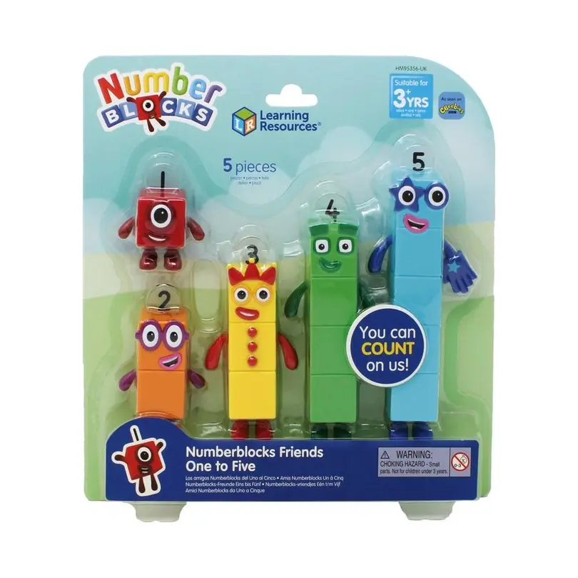 Spielset 5-teilig Numberblocks