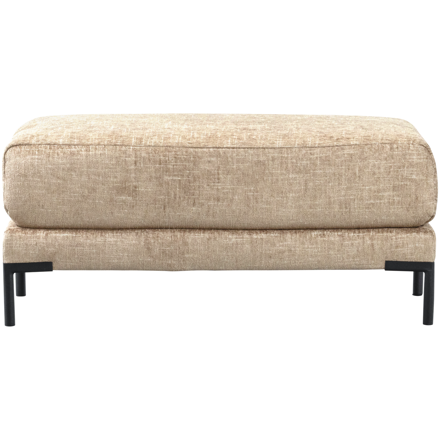 vtwonen poef Couple - Polyester - Naturel Melange - 44x50x100