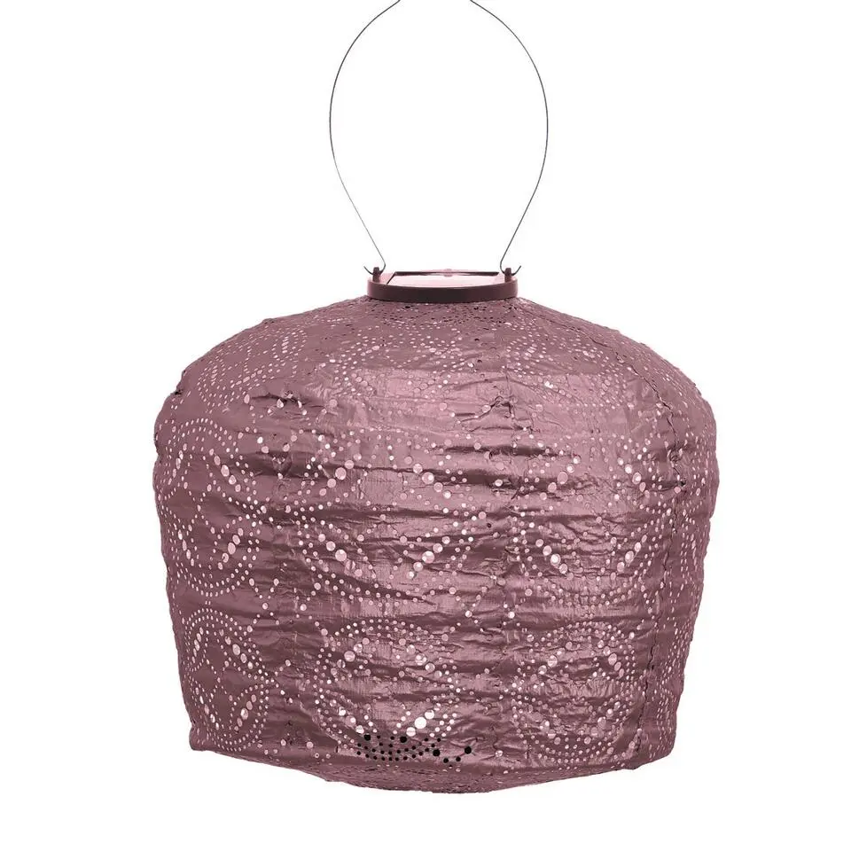 Lumiz solar lampion �?topaze arch �?30 cm �?soft blush