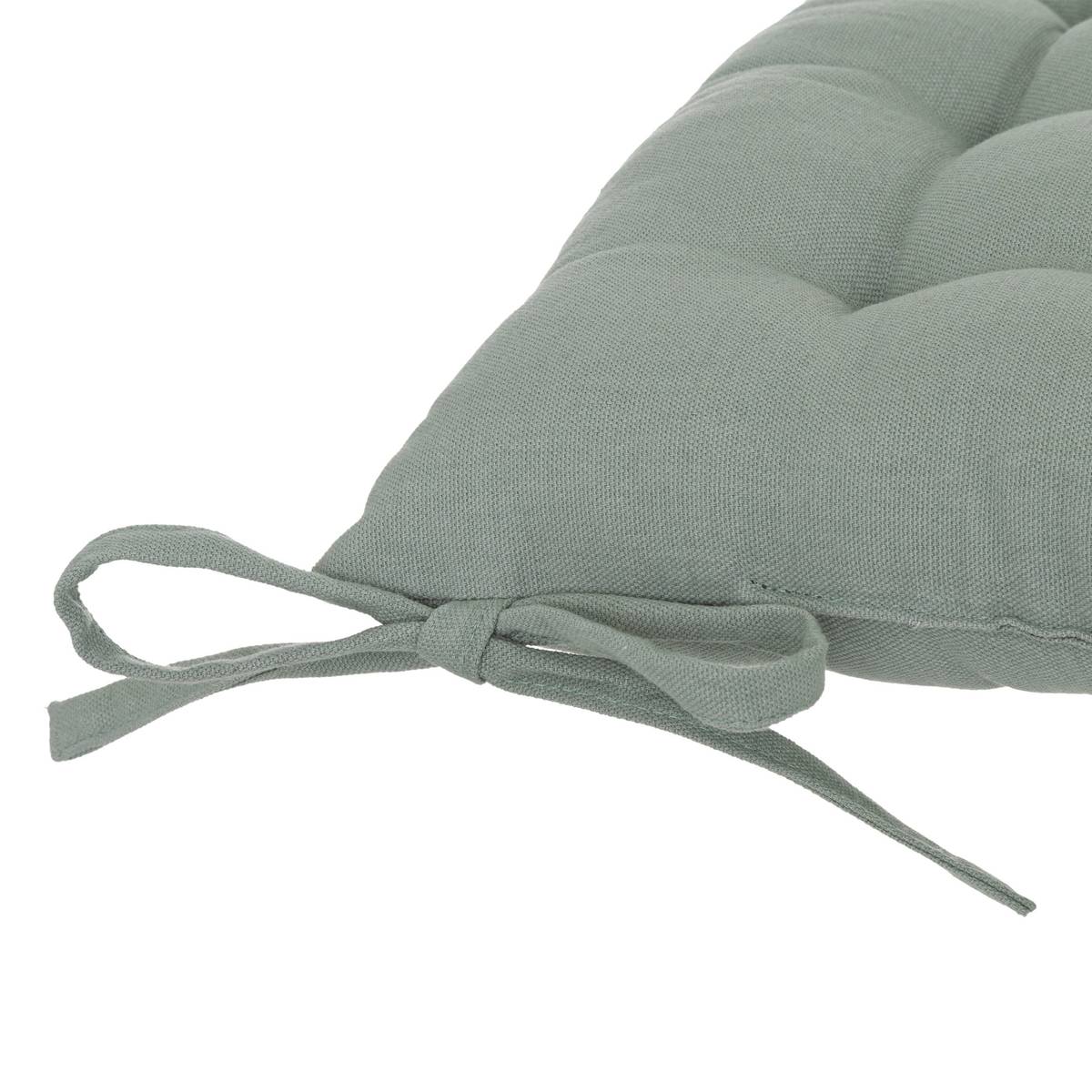 Chair cushion "Anjali" Celadon Green, 38x38 cm