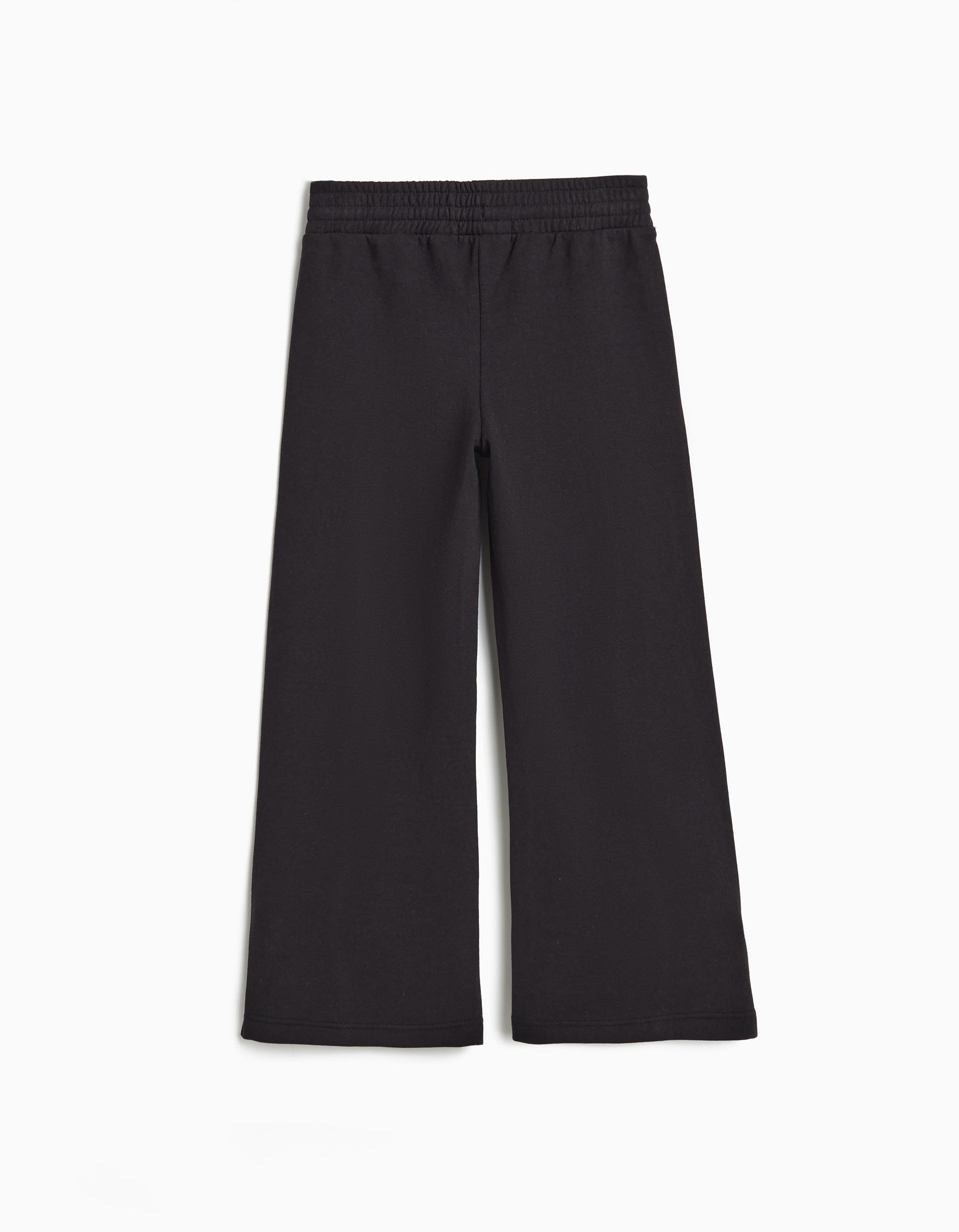 Calças 'Wide Leg', Menina, Preto