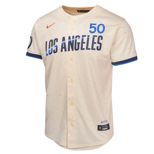 Mookie Betts Los Angeles Dodgers Nike Youth 2024 City Connect Limited Player Jersey - Cream