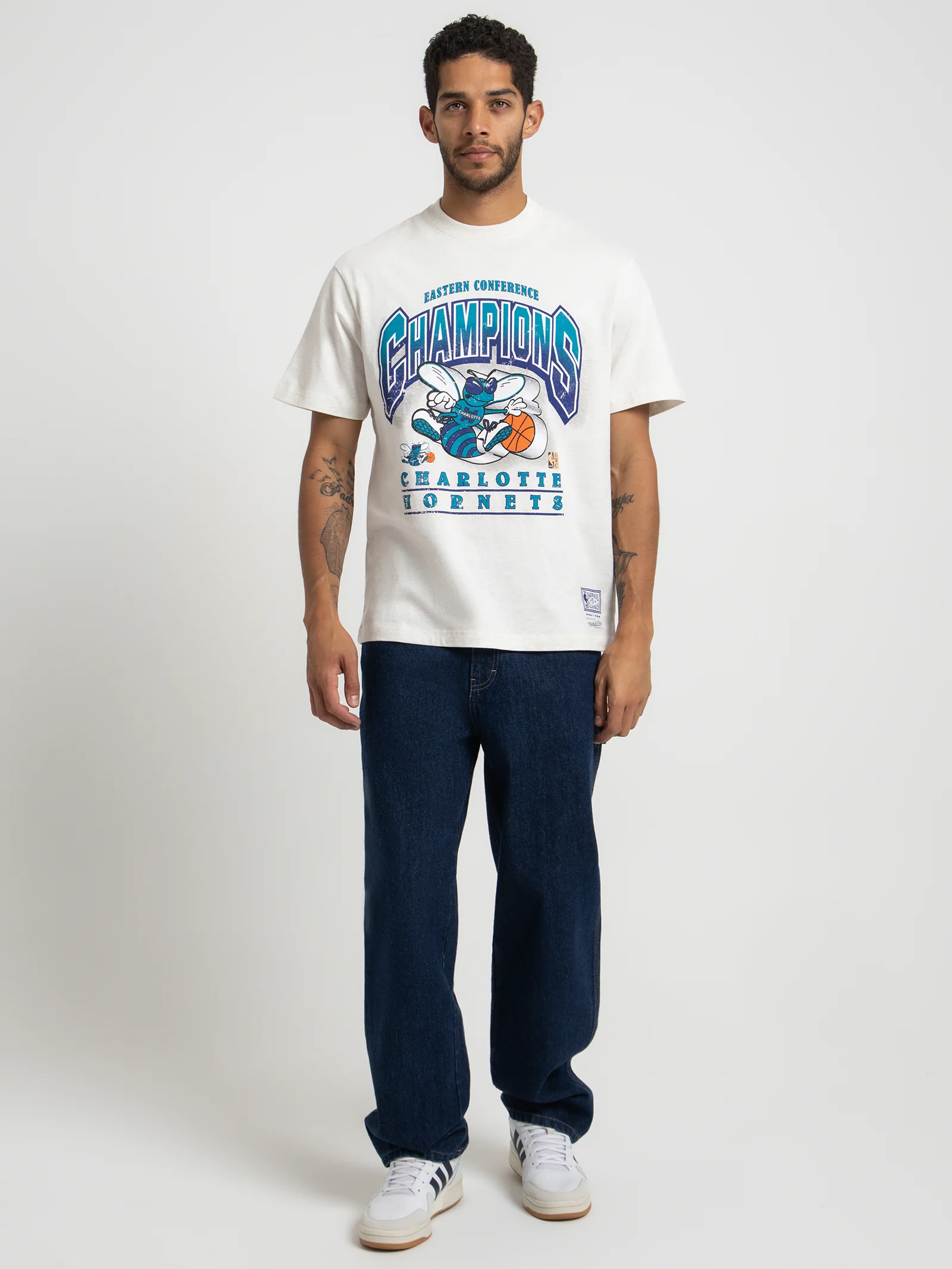 Charlotte Hornets Bevelled T-Shirt