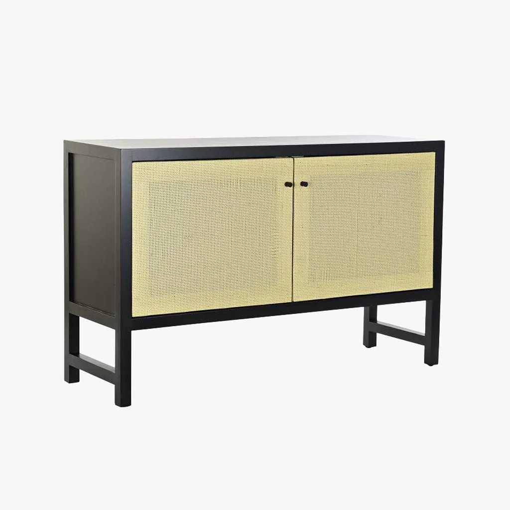 Aparadores de Duas Portas Madeira de Abeto e Ratan VEREDA