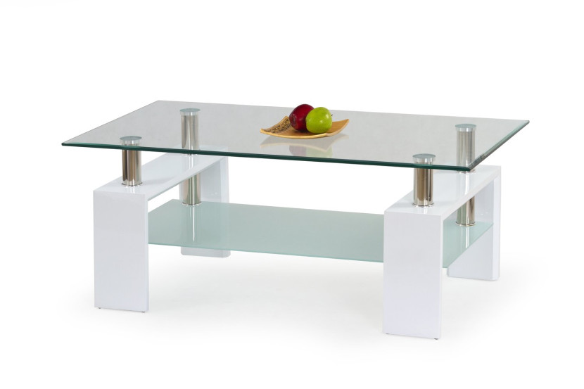 Ława DIANA H 110x60 biały połysk