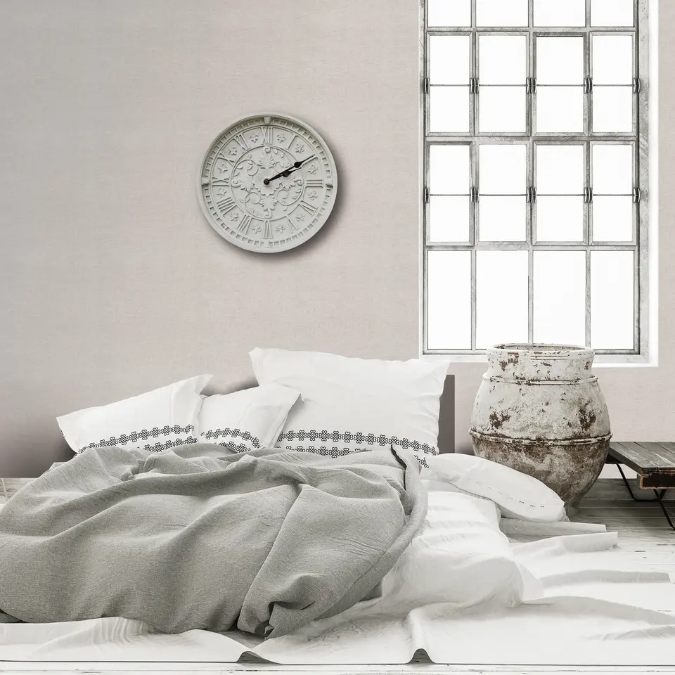 Dutch Wallcoverings - More Textures uni textiel beige - 0,53x10,05m