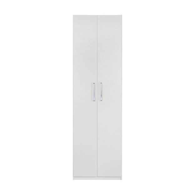 GUARDA-ROUPA 2 PORTAS 5 PRATELEIRAS 35 MAXIMUS
