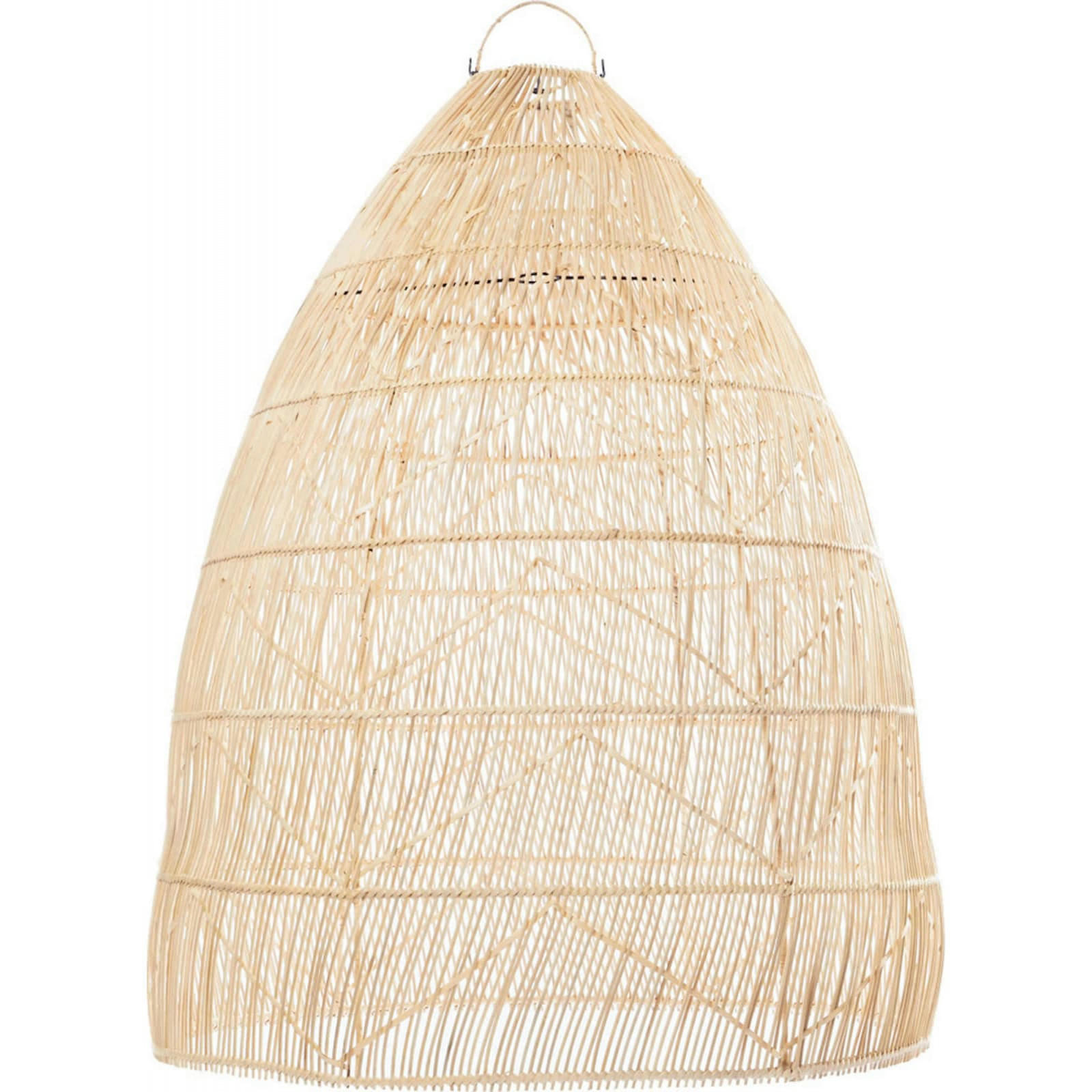 BALI BAZAR - Abat-jour Rotin Bois clair 60x60x100 cm