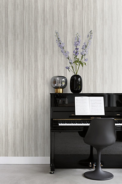 Origin Wallcoverings papier peint rayé marron clair 53 cm x 10.05 m