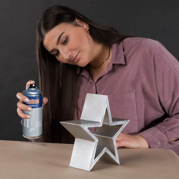 Lackspraydose, silver metal LH seidenmatt 400ml