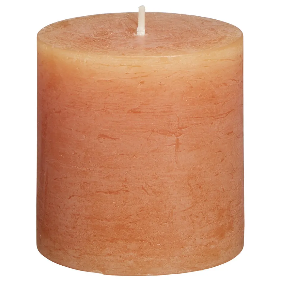 Kwantum Kaarsen & Theelichten | Kaarsen & Theelichten | Kaars Rustiek Terra 7×7 Cm 007X007CM
