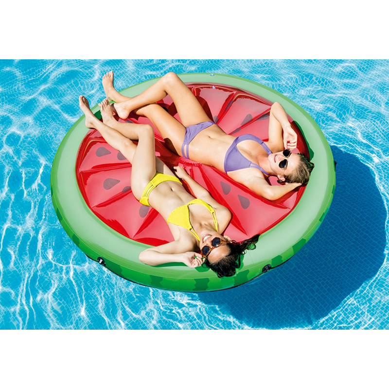 Ilot pastèque gonflable 183 x 23 cm INTEX
