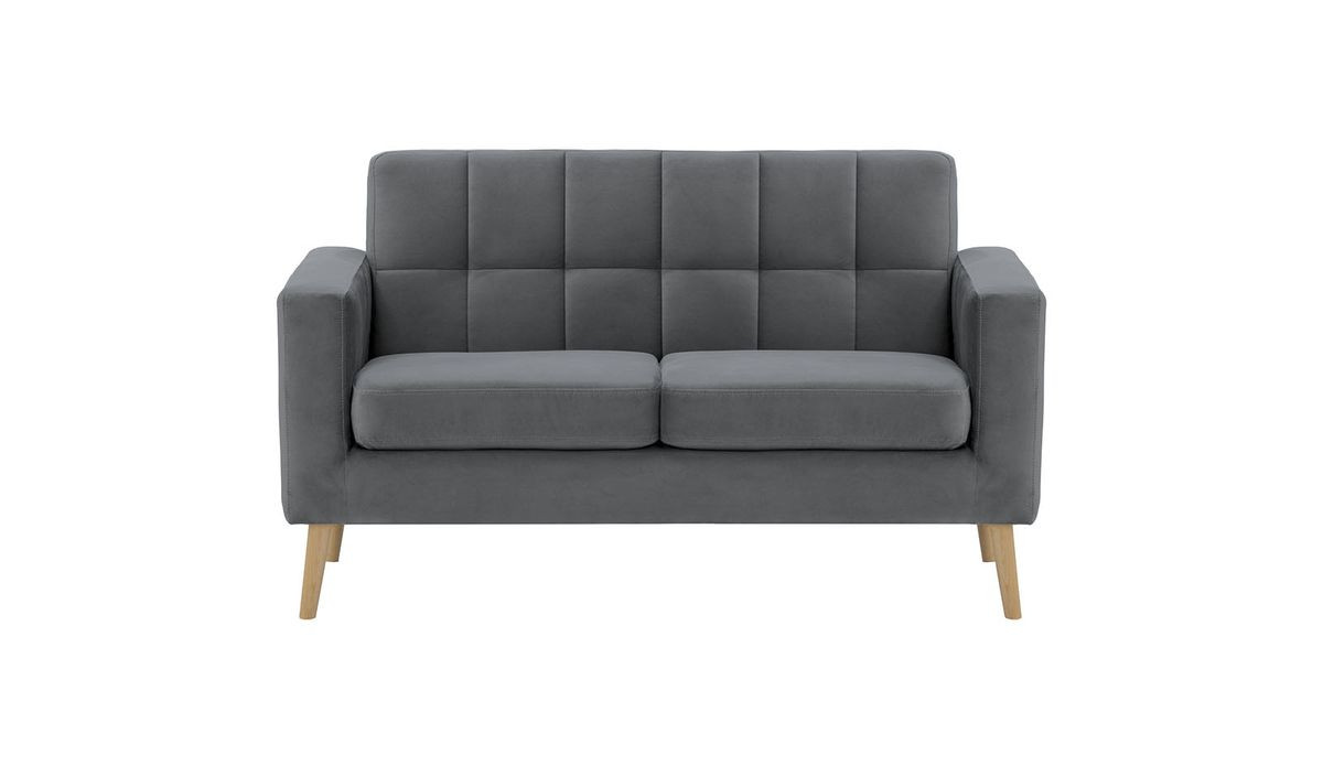 Sofa dwuosobowa Neat-Velluto 19-like oak